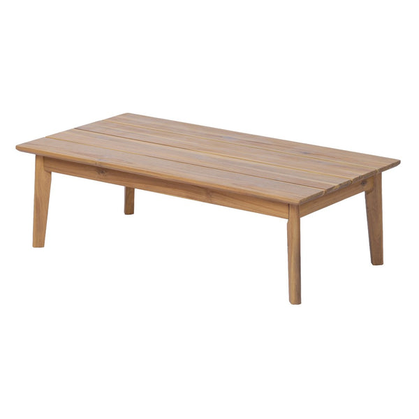 English Elm Pablo Solid Acacia Wood Patio Loveseat Set with Geometric Modern Outdoor Design N776P409030W