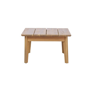 English Elm Pablo Solid Acacia Wood Patio Loveseat Set with Geometric Modern Outdoor Design N776P409030W