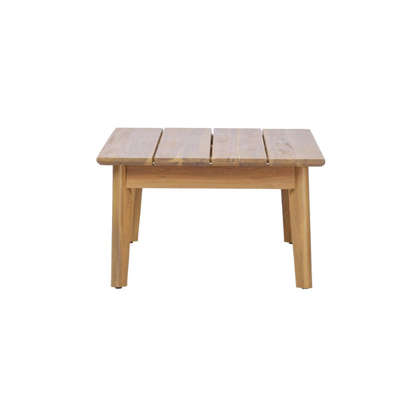 English Elm Pablo Solid Acacia Wood Patio Loveseat Set with Geometric Modern Outdoor Design N776P409030W