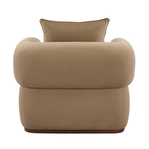 English Elm Bblythe Velvet Accent Arm Chairs Set of 2 Wrap Around Back for Modern Living N776P418607B-2