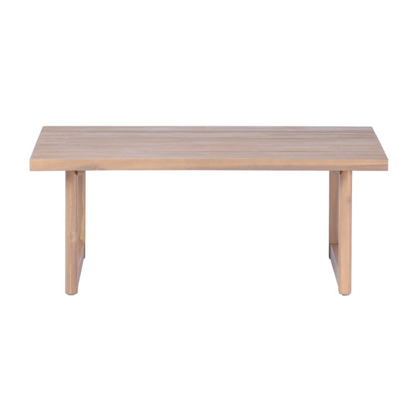 English Elm Alger Outdoor Solid Wood 3 Seat Sofa Set with Weather Resistant Frame for Patio N776P427881T