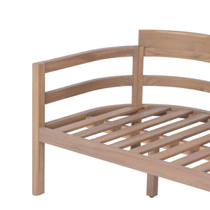 English Elm Alger Outdoor Solid Wood 3 Seat Sofa Set with Weather Resistant Frame for Patio N776P427881T