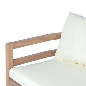 English Elm Alger Outdoor Solid Wood 3 Seat Sofa Set with Weather Resistant Frame for Patio N776P427881T