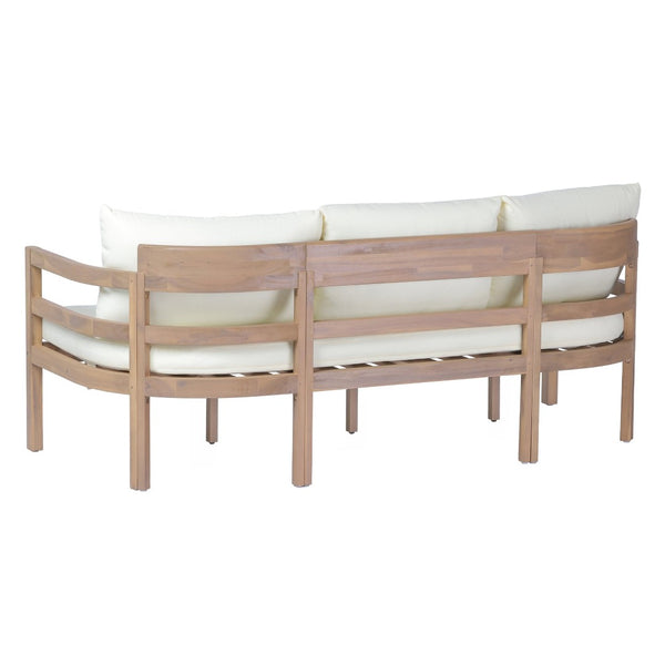 English Elm Alger Outdoor Solid Wood 3 Seat Sofa Set with Weather Resistant Frame for Patio N776P427881T