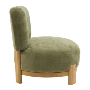 English Elm Roxanne Wide Seat Upholstered Accent Chair Soft Textured Fabric for Any Room N776P439796G