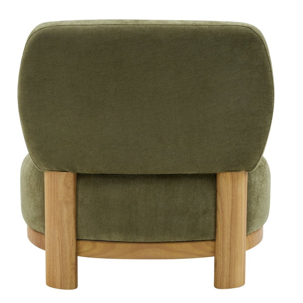 English Elm Roxanne Wide Seat Upholstered Accent Chair Soft Textured Fabric for Any Room N776P439796G