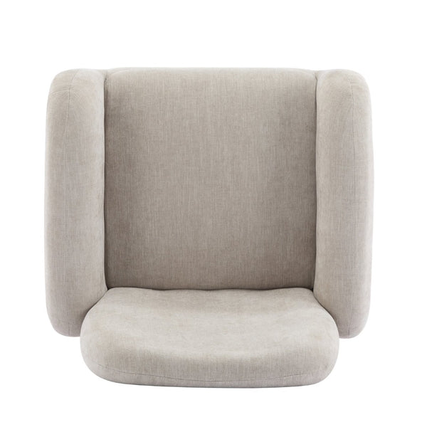 English Elm Audrey Wrap Around Accent Chair with Cushioned Seat for Scandinavian Living Rooms N776P482827L