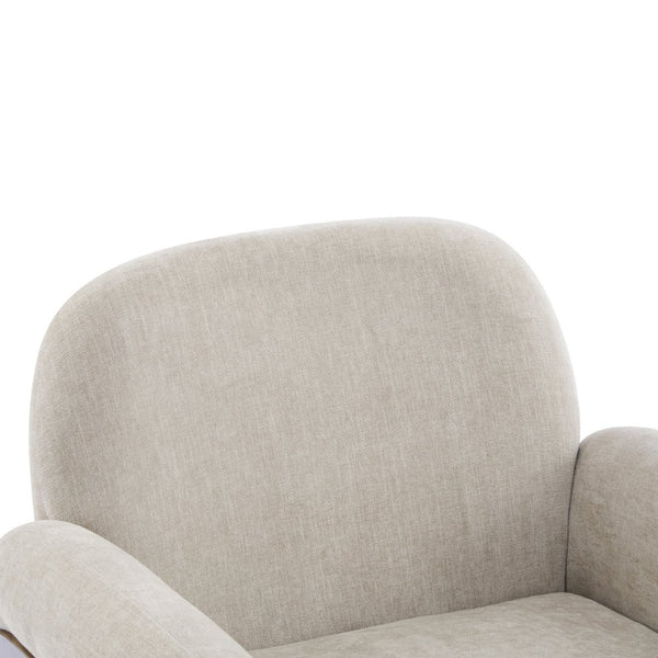 English Elm Audrey Wrap Around Accent Chair with Cushioned Seat for Scandinavian Living Rooms N776P482827L