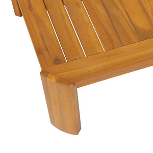 English Elm Elysian Outdoor Acacia Wood 4 Piece Chat Set with Plush Weather Resistant Cushions N776P505070T-2_N776P505071T