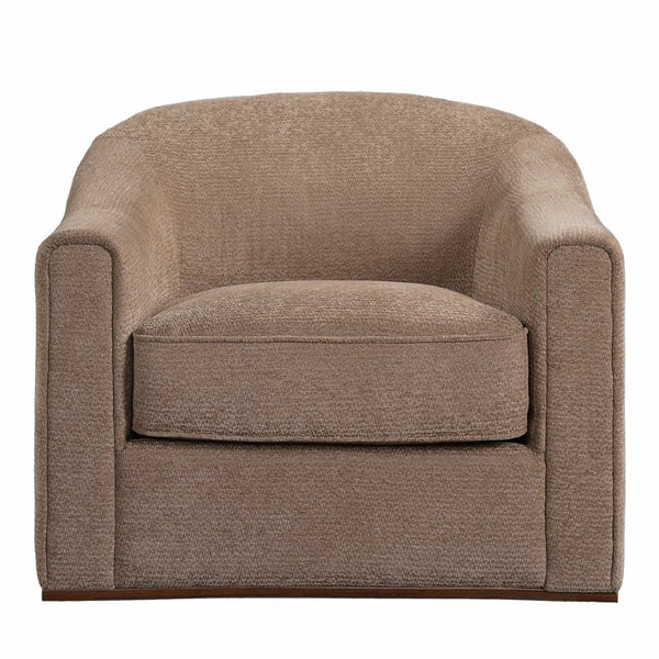 English Elm Upholstered Lounge Chairs with Solid Wood Frame for Modern Living Rooms Pair Dark Brown Set of 2 N776P507259D-2