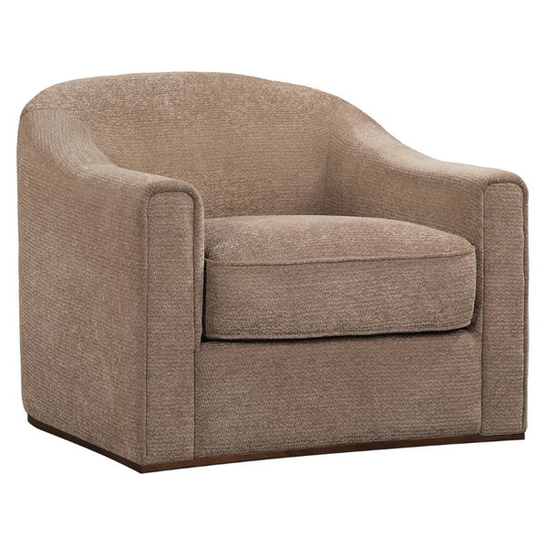 English Elm Upholstered Lounge Chairs with Solid Wood Frame for Modern Living Rooms Pair Dark Brown Single N776P507259D