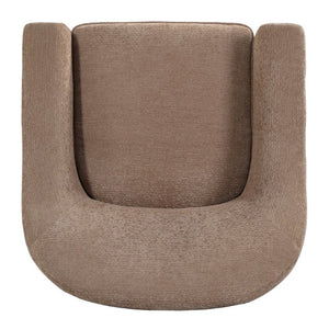 English Elm Upholstered Lounge Chairs with Solid Wood Frame for Modern Living Rooms Pair Dark Brown Single N776P507259D