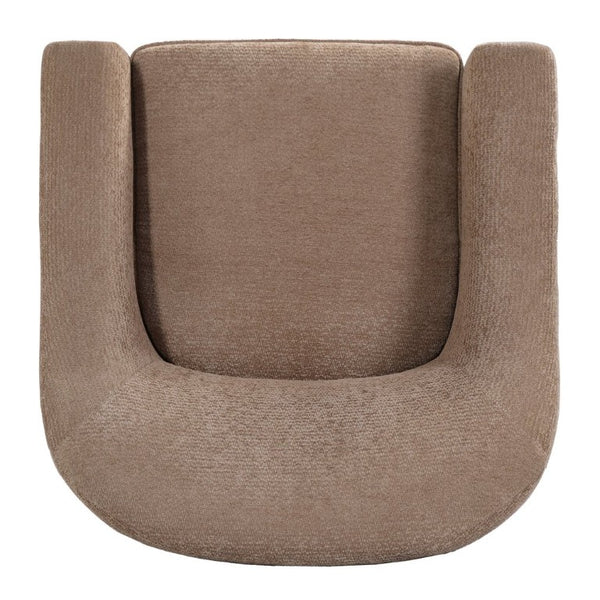 English Elm Upholstered Lounge Chairs with Solid Wood Frame for Modern Living Rooms Pair Dark Brown Single N776P507259D