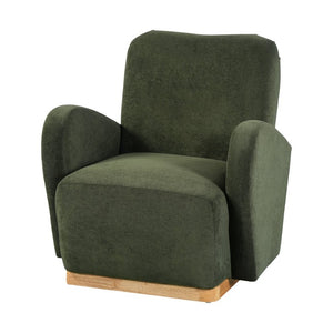 English Elm Upholstered Accent Chair Set of 2 with Solid Wood Base for Modern Living Spaces N776P507260G-2