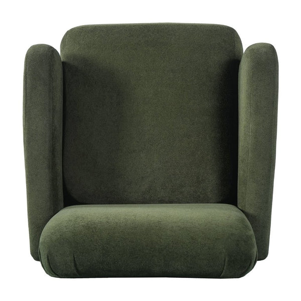English Elm Upholstered Accent Chair Set of 2 with Solid Wood Base for Modern Living Spaces N776P507260G-2