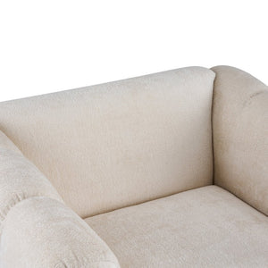 English Elm Upholstery Club Chair with Channel Stitching Plush Seat for Modern Living Spaces N776P519505B