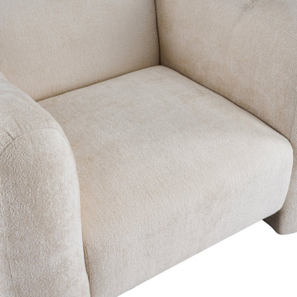 English Elm Upholstery Club Chair with Channel Stitching Plush Seat for Modern Living Spaces N776P519505B