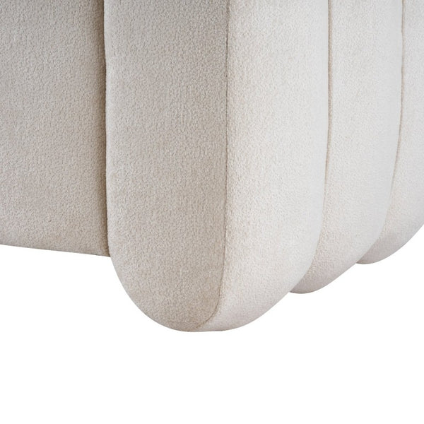 English Elm Upholstery Club Chair with Channel Stitching Plush Seat for Modern Living Spaces N776P519505B