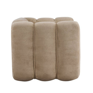 English Elm Velvet Club Chair with Channel Stitching for Living Room Bedroom or Reading Nook N776P519505L