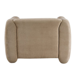 English Elm Velvet Club Chair with Channel Stitching for Living Room Bedroom or Reading Nook N776P519505L