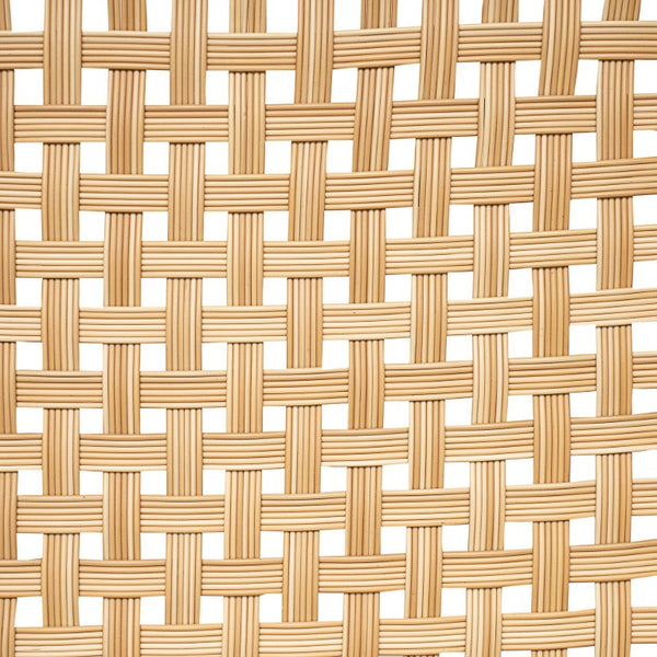 English Elm Set of 2 Solid Acacia Outdoor Armchairs with Hand-Woven Seats for Patio Dining N778P342916L