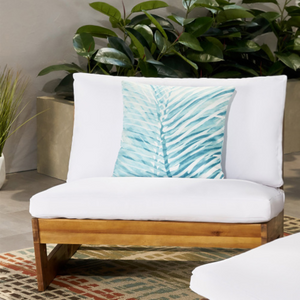 English Elm Sherwood Outdoor Acacia Hardwood Club Chair Slatted Lounger for Patio or Deck N778P504889W