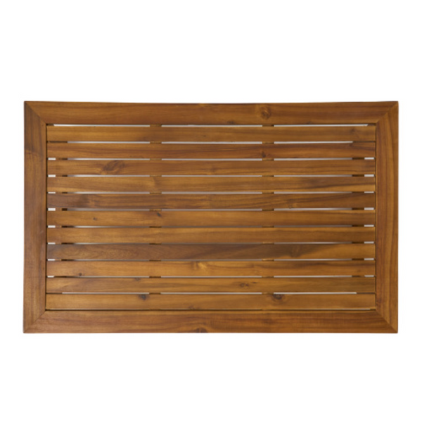 English Elm Sherwood Outdoor Acacia Hardwood Coffee Table with Slatted Top for Patio or Deck N778P504891W