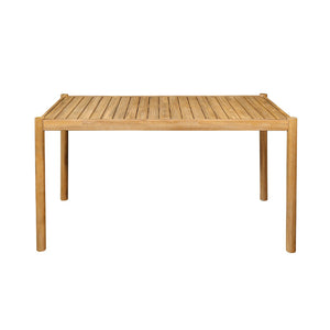 English Elm 5-piece Outdoor Acacia Wood Patio Dining Set with Rope Arm Chairs for Small Spaces N779P210771L_70486.00-2