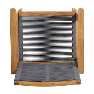 English Elm 7-piece Outdoor Acacia Wood Dining Set with Woven Rope Arm Chairs for Patio Decks N779P234500B_70486.00-3