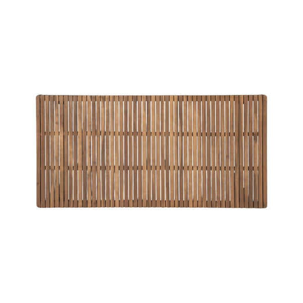 English Elm 7-piece Outdoor Acacia Wood Patio Dining Set Seats Six with Cushioned Aluminum Armchairs N779P234500B_N779P369116G-3
