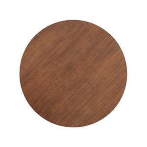 English Elm 5-Piece Round Cherry Dining Set with Rubberwood Armchairs for Cozy Kitchen Nooks N779P266070C_N779P233060B-2