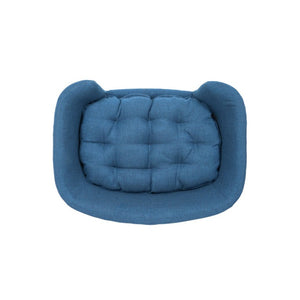 English Elm Elevated Pet Couch with Rubberwood Legs Corduroy Cushion and Foam Support for Small Dogs N779P395017N