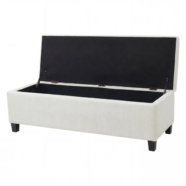 English Elm Indoor Boucle Upholstered Storage Bench with Lift Top Hidden Compartment Entryway Seat N779P396207W