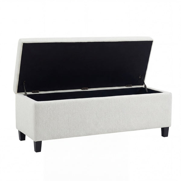 English Elm Indoor Boucle Upholstered Storage Bench with Lift Top Hidden Compartment Entryway Seat N779P396207W