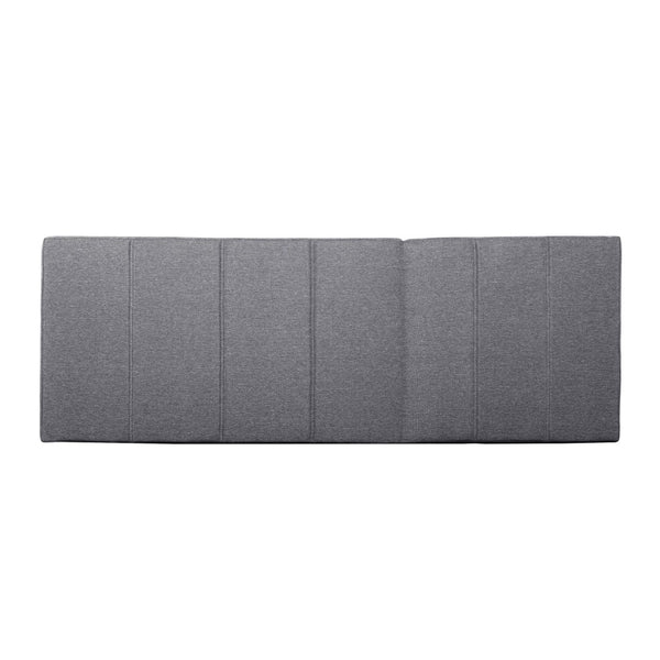 English Elm Outdoor Chaise Lounge Cushion Thick Foam Zippered Cover Uv Resistant Patio Pad Grey N779P411816G
