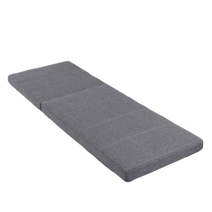 English Elm Outdoor Chaise Lounge Cushion Thick Foam Zippered Cover Uv Resistant Patio Pad Grey N779P411816G