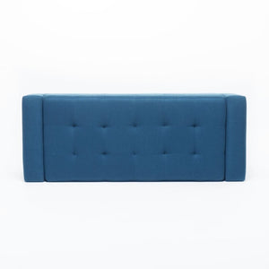English Elm Navy Button Tufted Storage Bench Upholstered Footrest with Rubberwood Legs for Bedroom N779P458170N