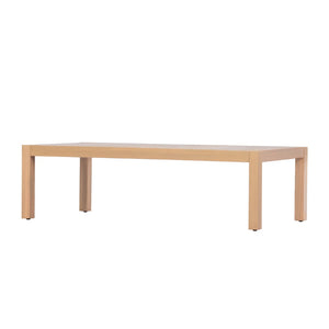English Elm 47.24''outdoor Solid Acacia Wood Patio Coffee Table with Natural Teak Grain Finish N780P371456L