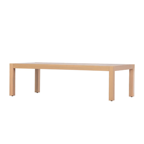 English Elm 47.24''outdoor Solid Acacia Wood Patio Coffee Table with Natural Teak Grain Finish N780P371456L