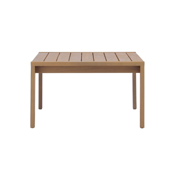 English Elm 4 Piece Solid Acacia Outdoor Patio Set with Teak Finish Cushioned Sofa and Chairs N780P386223245L