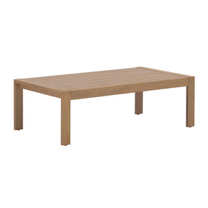 English Elm 4 Piece Solid Acacia Outdoor Patio Set with Teak Finish Cushioned Sofa and Chairs N780P386223245L