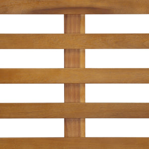 English Elm Acacia Wood Outdoor Club Chair Cross Back Teak Finish Deep Seat Garden Patio N780P387144T