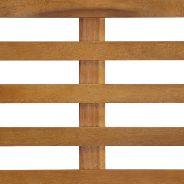 English Elm Acacia Wood Outdoor Club Chair Cross Back Teak Finish Deep Seat Garden Patio N780P387144T