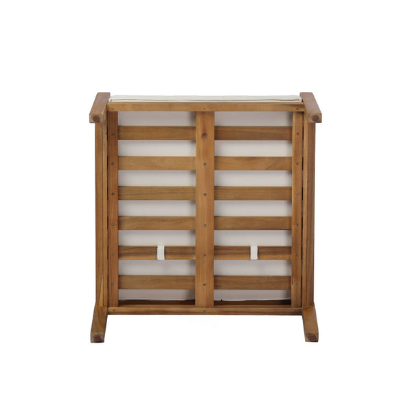 English Elm Acacia Wood Outdoor Club Chair Cross Back Teak Finish Deep Seat Garden Patio N780P387144T