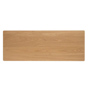 English Elm Wood Bar Height Dining Table Mid Century Walnut Veneer Top with Splayed Rubberwood Legs N780P395625O