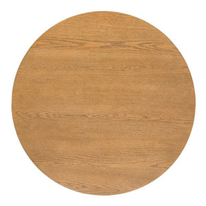 English Elm 36.22 Inch Round Rubberwood Bar Table Nordic Style for Kitchen or Home Dining Nook N780P401732N