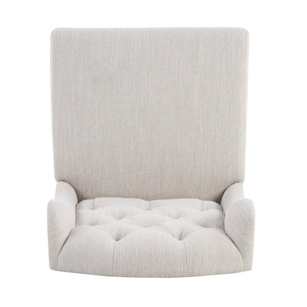 English Elm 26.78'' Wingback Fabric Tufted Counterstools with Nailhead Trim for Kitchen Islands Set of 2 N780P416105B