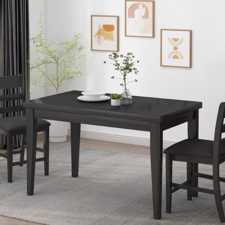 English Elm Wood Rubberwood Counter Height Dining Table Farmhouse Style for Kitchen or Nook N780P503438B