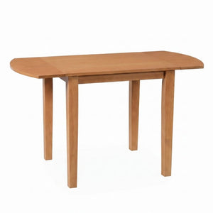 English Elm Extendable Drop Leaf Rubberwood Dining Table Space Saving Modern Small Kitchen Design Natural N842P491824N