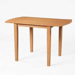 English Elm Extendable Drop Leaf Rubberwood Dining Table Space Saving Modern Small Kitchen Design Natural N842P491824N